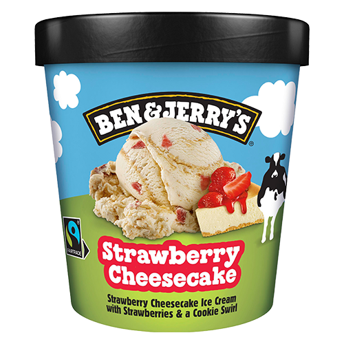 Produktbild Ben & Jerry's - Strawberry Cheesecake
