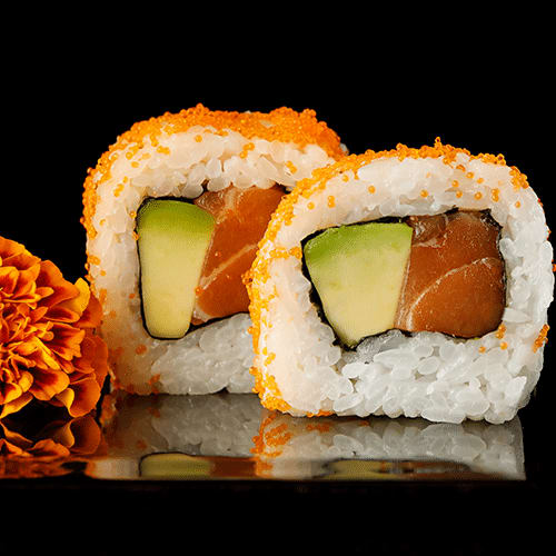 Produktbild Inside Out Roll Sake Avocado